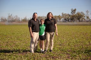 Biloela mungbean grading plant Damien White